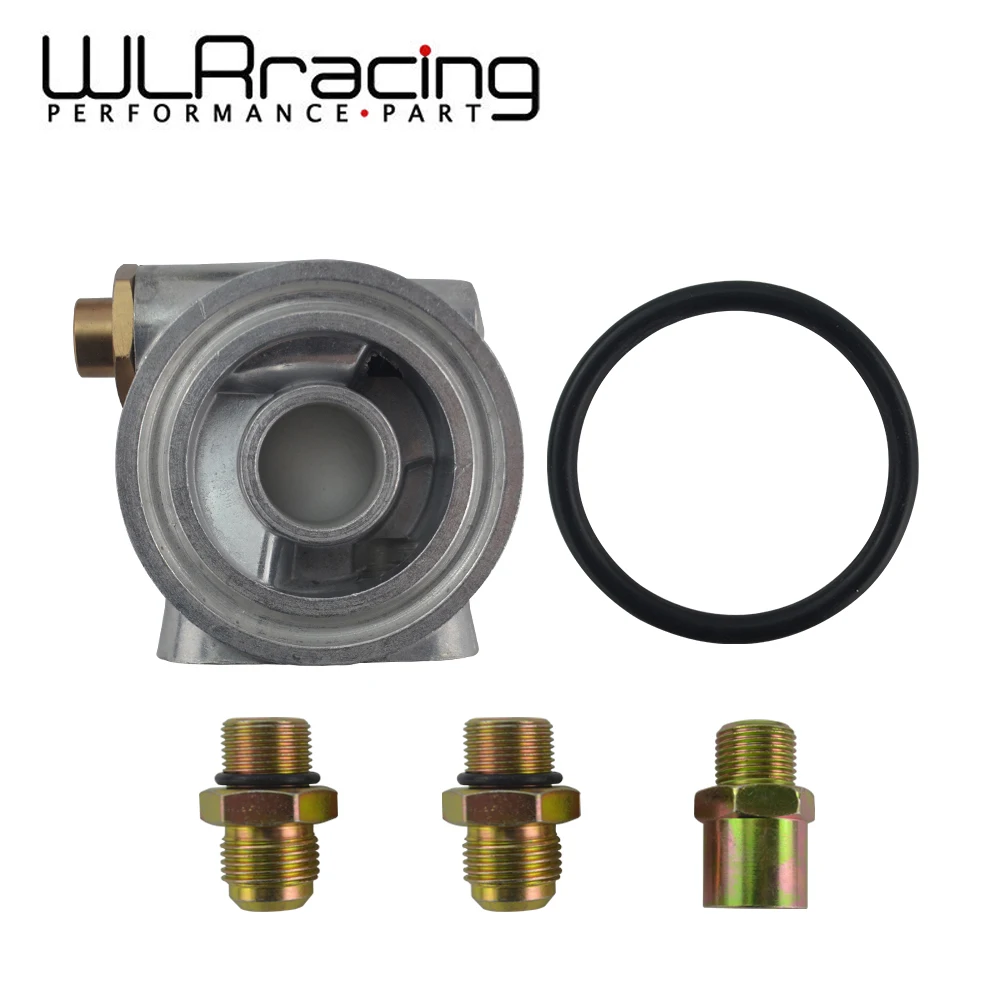 

WLR - OIL COOLER FILTER SANDWICH PLATE THERMOSTAT ADAPTOR 3/4" 16-UNF With AN10 fitting Oil Sandwich Adapter WLR6743