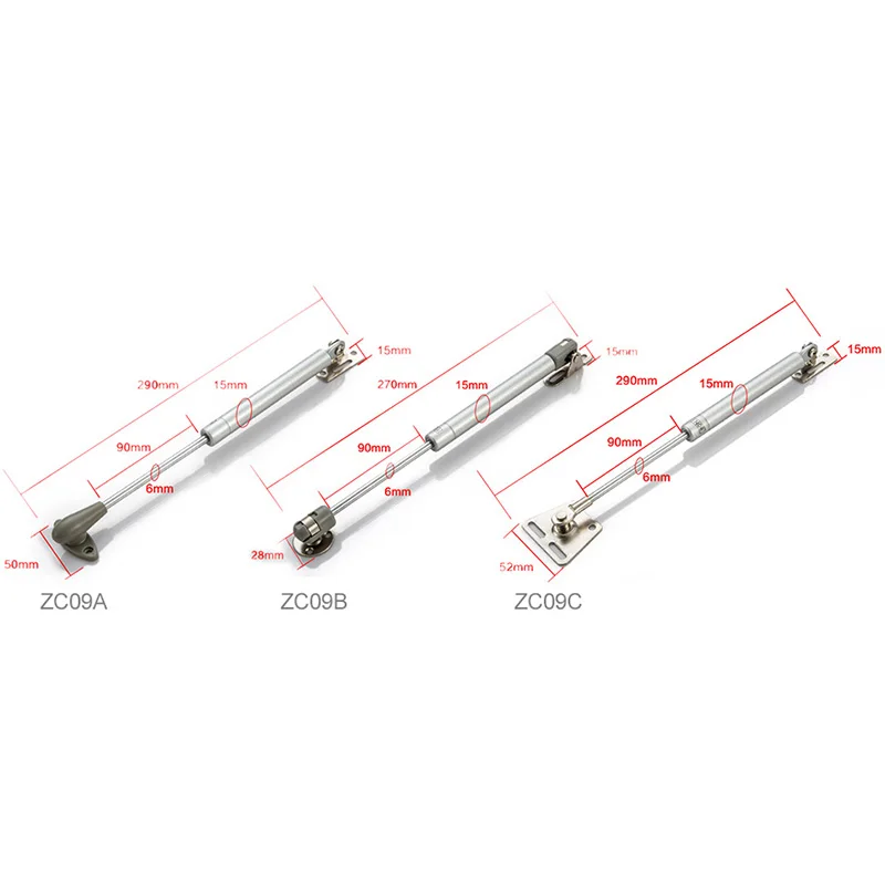60 100/120/150N Cabinet Door Gas Strut Lift Support Tatami Pneumatic Furniture Upturn Stop Struts|door stop|stop doorcabinet door stop |