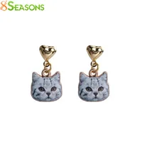8SEASONS-New-Fashion-Women-Stud-Earrings-Gray-Brown-White-Cat-Animal-Heart-Gold-Color-Stud-Earrings.jpg_200x200