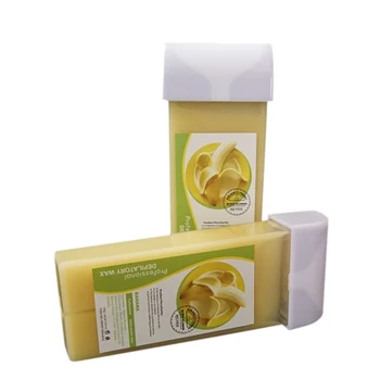 

Drop Ship New Hot Depilatory Wax Cartridge Heater Waxing Hair Removal Remove cream Banana Flavor 1PC