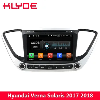 

KLYDE 8" 4G Android 8.0 Octa Core 4GB RAM 32GB ROM Car DVD Multimedia Player GPS Navigation For Hyundai Verna Solaris 2017 2018