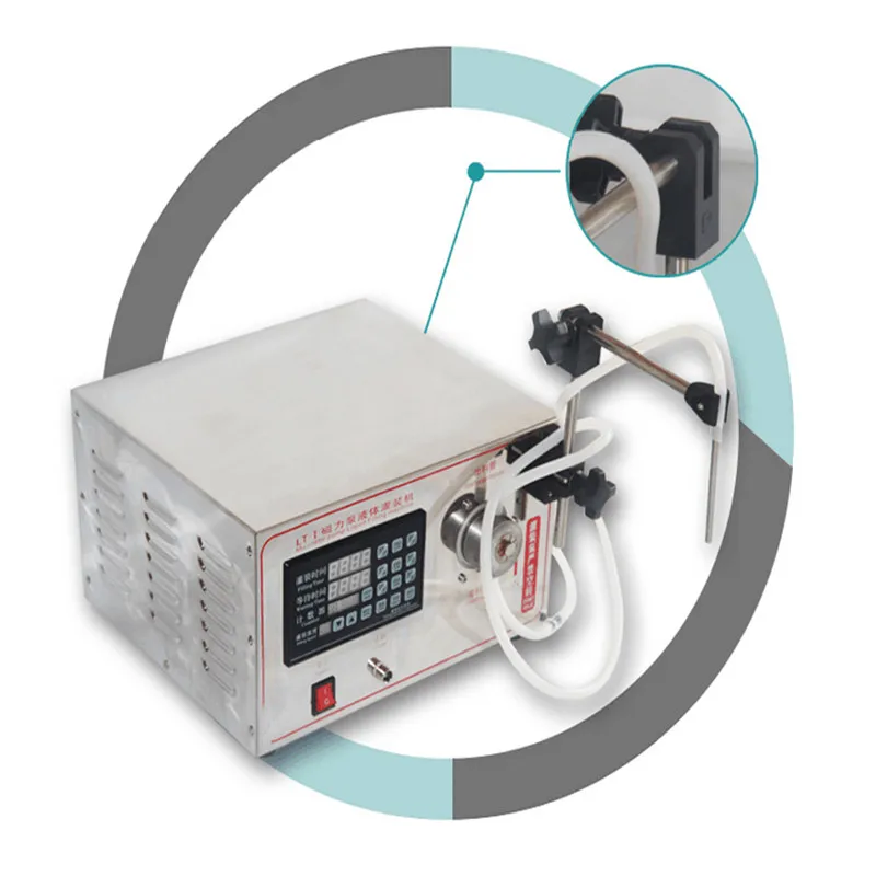 

220V Digital Control Commercial Automatic Liquid Filling Machine Magnetic Pump Liquid Filling Machine With English Botton
