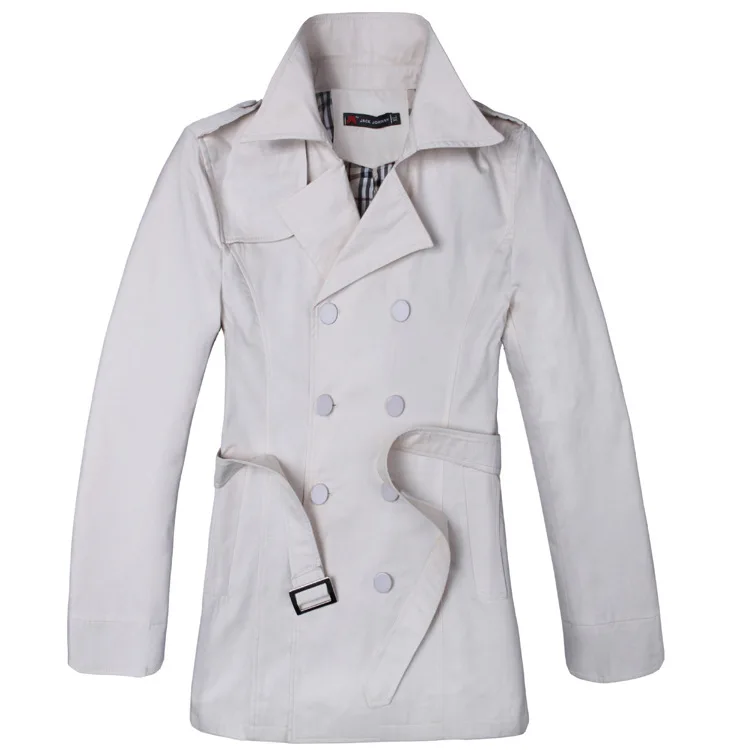 Spring Autumn Trench Men Simple Coat Men Comfortab...