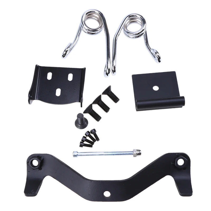 

Motorcycle Seat Brackets Kits Spring Saddle selle moto Cafe Racer Seat Cover For Harley 883 Custom Chopper Bobber Scooter Seat