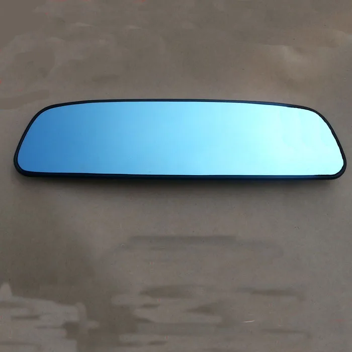 Автомобиль для дома центральной неослепляющего света зеркало заднего вида Зеркало синего цвета/большой вид голубое зеркало подходят для peugeot 206 207 307 408 607