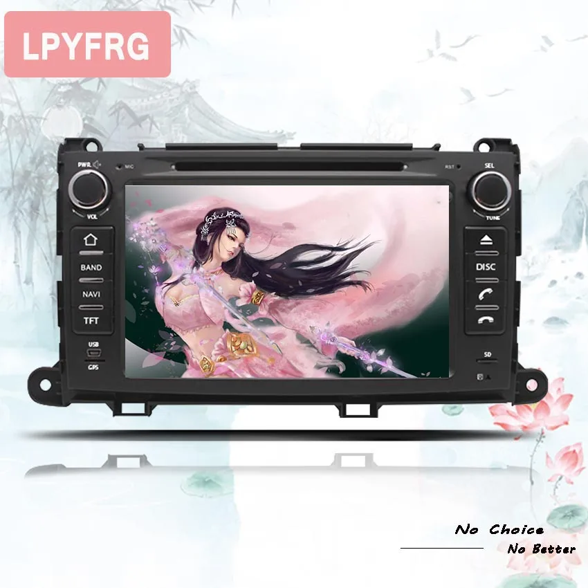 Cheap Android 9.0 4GB 64G For Toyota Sienna XL30 2010-2018 Car Radio Audio Video Multimedia DVD Player WIFI DVR GPS Navi Tape Recorder 4