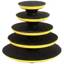 M10 Polisher Bonnet Auto Car Backing Pad Dia. 80 100 125 150 180mm Angle Grinder Wheel Sander Paper Disc Car Polishing Pad Tools mayitr m14 backing pad car polisher bonnet holder 3 4 5 6 7 inch angle grinder wheel sander paper disc car polishing polisher