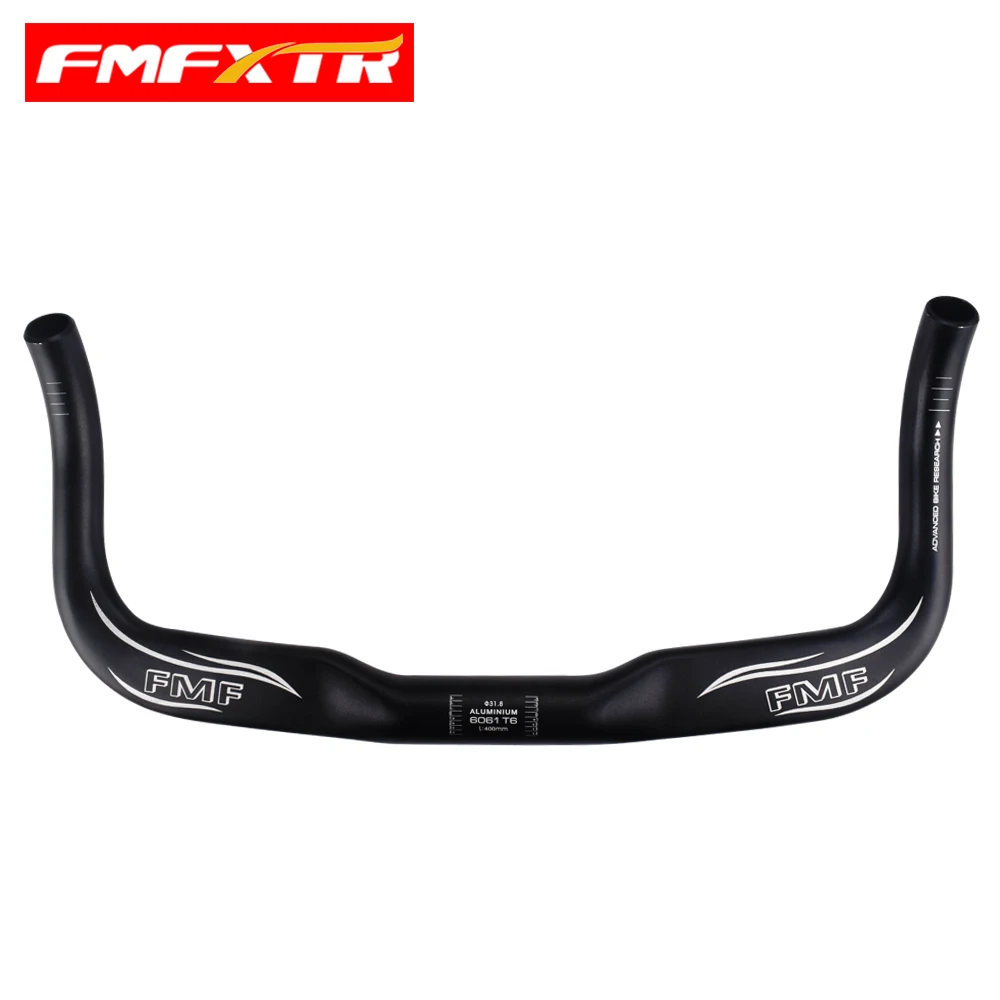 Road Bike Racing Time//Triathlon Bullhorn Bar 31.8 400mm Handlebar silver black
