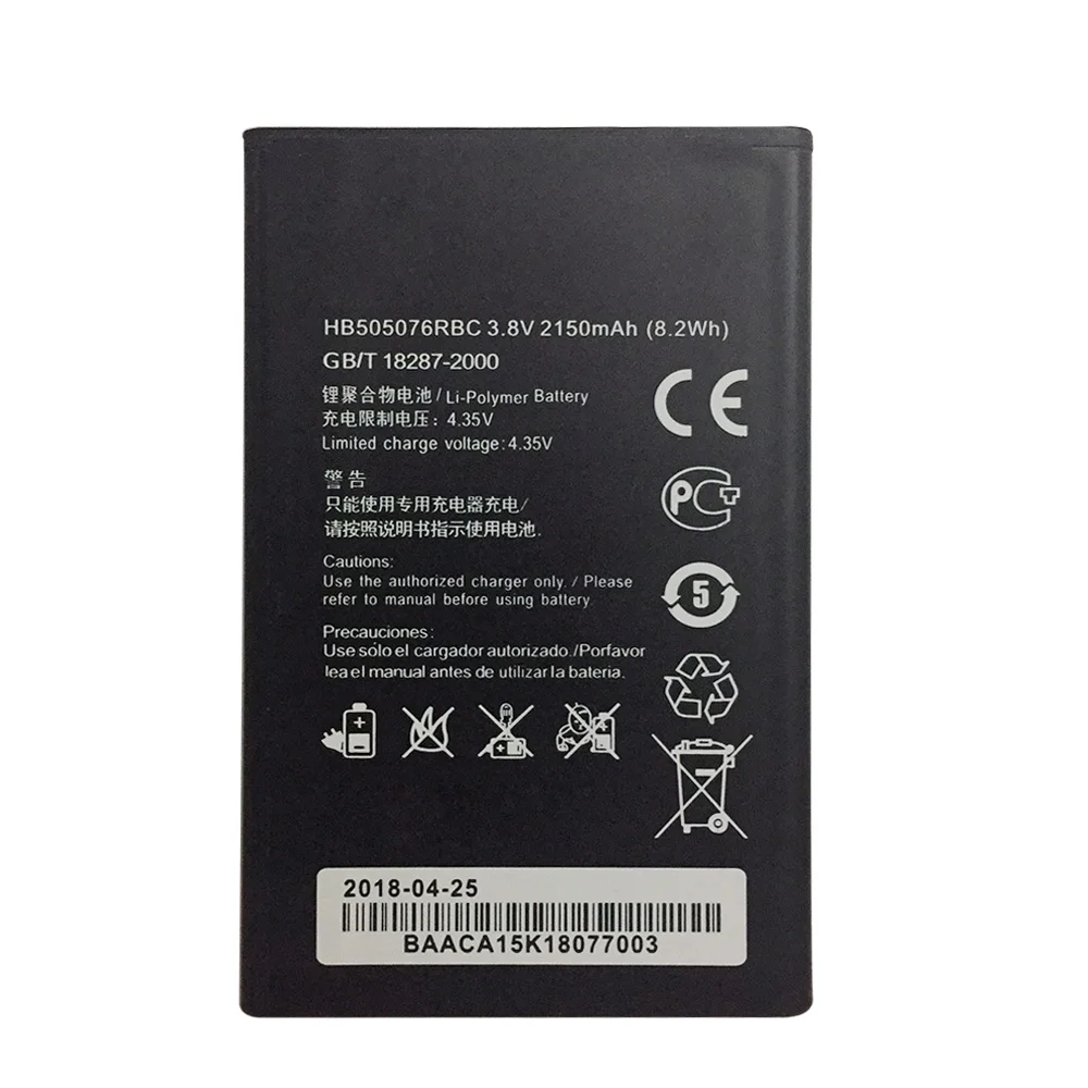 HB505076RBC литий-ионный аккумулятор телефона для huawei G606 G610 G610S G700 G710 G716 A199 C8815 Y600D-U00 Y610 Y3 ii