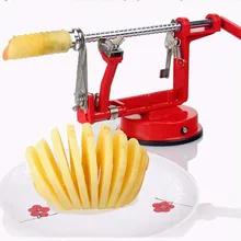 3 in 1 apple schäler obst schäler schneidemaschine/edelstahl apple obst maschine geschälten werkzeug kreative heimat küche