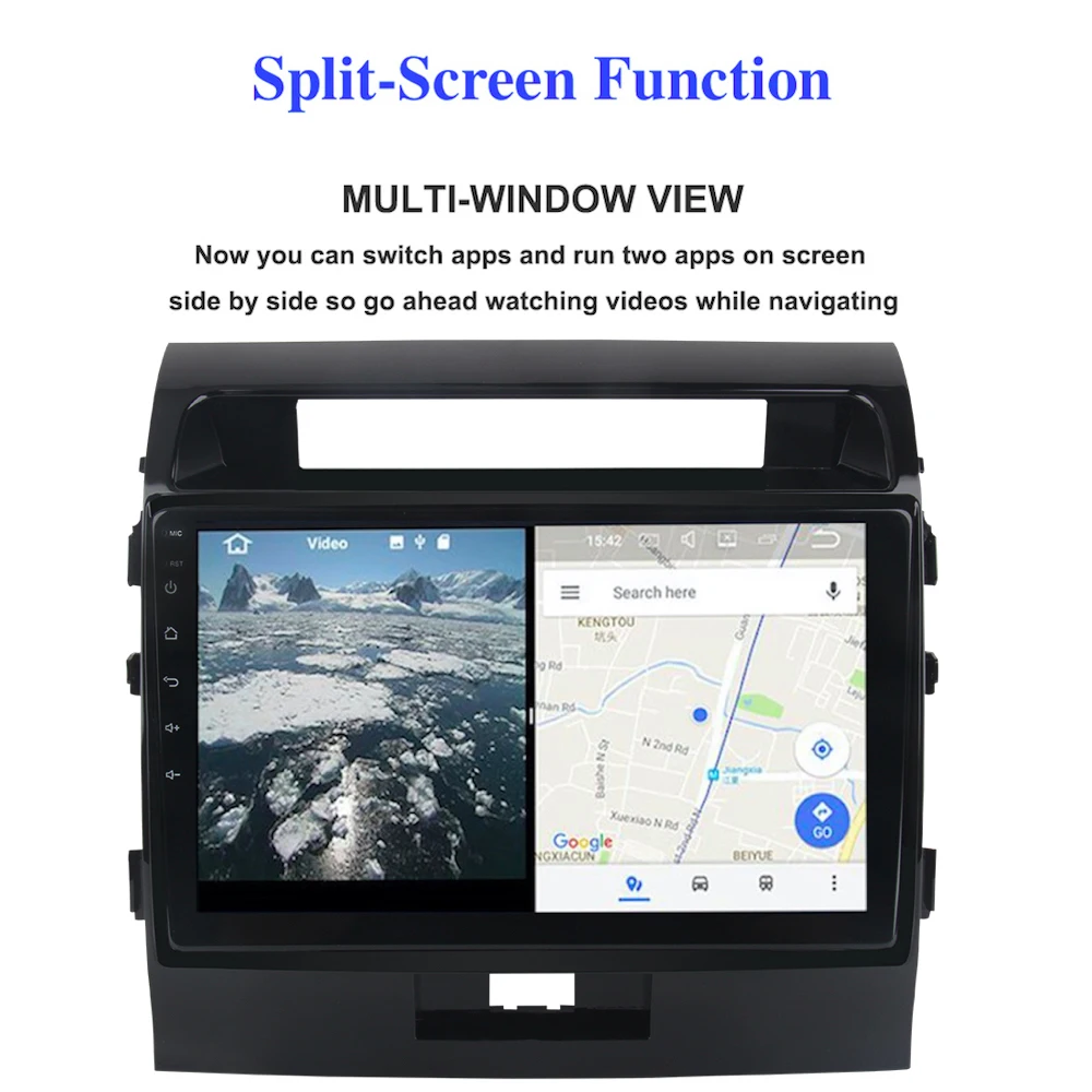 Perfect 1 din Car GPS Radio Android 9.0 for Toyota Land Cruiser Multimedia 2009 2010 - 2012 2013 LC200 10.2" IPS Auto Stereo Navigation 2 Perfect 1 din Car GPS Radio Android 9.0 for Toyota Land Cruiser Multimedia 2009 2010 - 2012 2013 LC200 10.2" IPS Auto Stereo Navigation 2