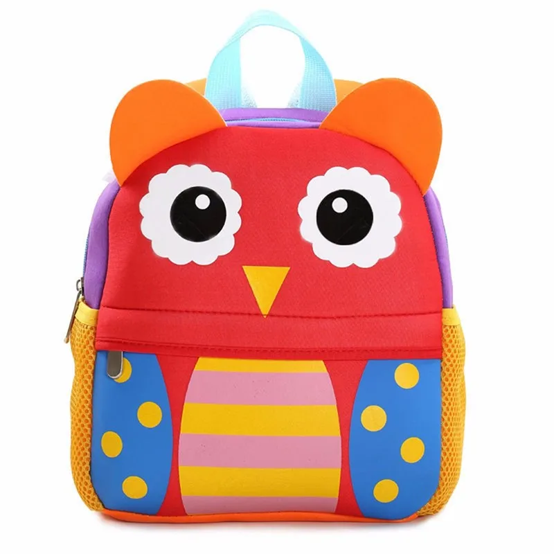 Мягкая Мини-школьная сумка с изображением животных из зоопарка для детского сада, рюкзак с рисунком для девочек и мальчиков, детская школьная сумка, сумка для игрушек, Infantes Mochila