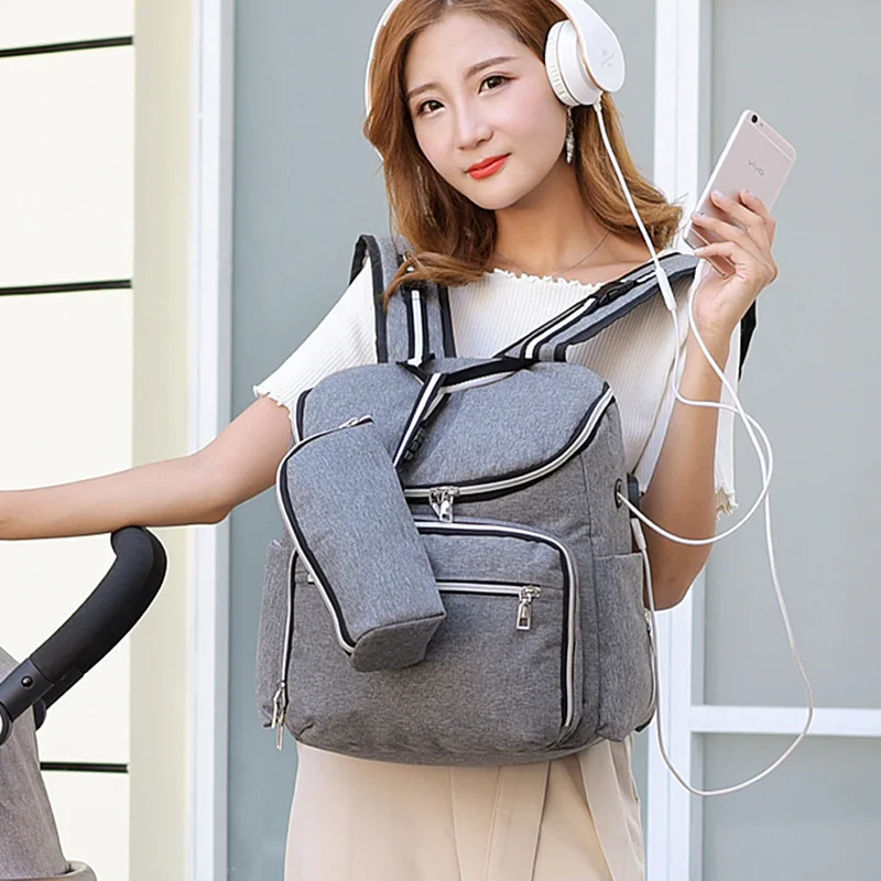 Baby Diaper Bag Multifunctional Newborn Nursing Bags Baby Care Mummy Maternity Travel Backpack Toddler Stroller Hang Bag BB6061 (14)