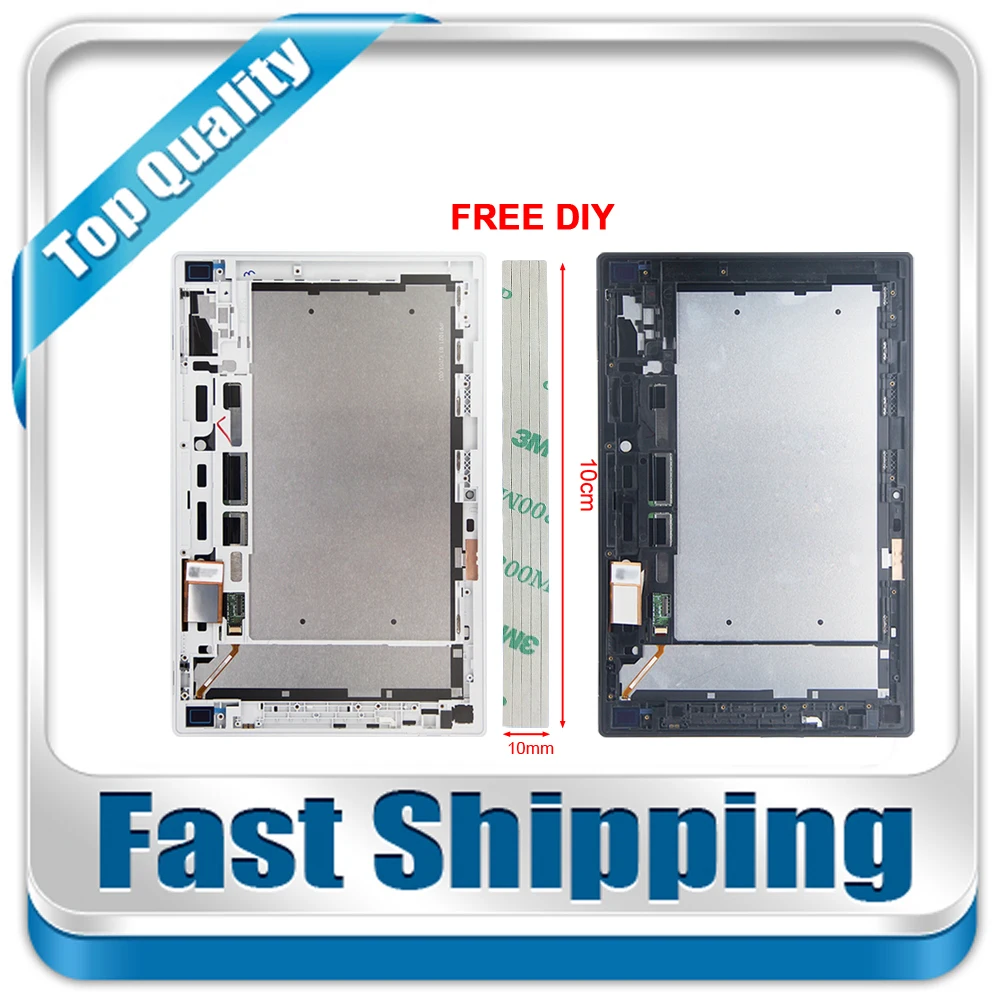 New For Sony Xperia Tablet Z 10.1 SGP311 SGP312 SGP321 Replacement LCD Display Touch Screen+Frame Assembly New For Sony Xperia Tablet Z 10.1 SGP311 SGP312 SGP321 Replacement LCD Display Touch Screen+Frame Assembly