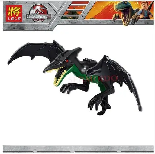 Brutal Raptor Building Jurassic Blocks World 2 Mini Dinosaur Figures Bricks Dino Toys For Children Legoed Dinosaurios Christmas