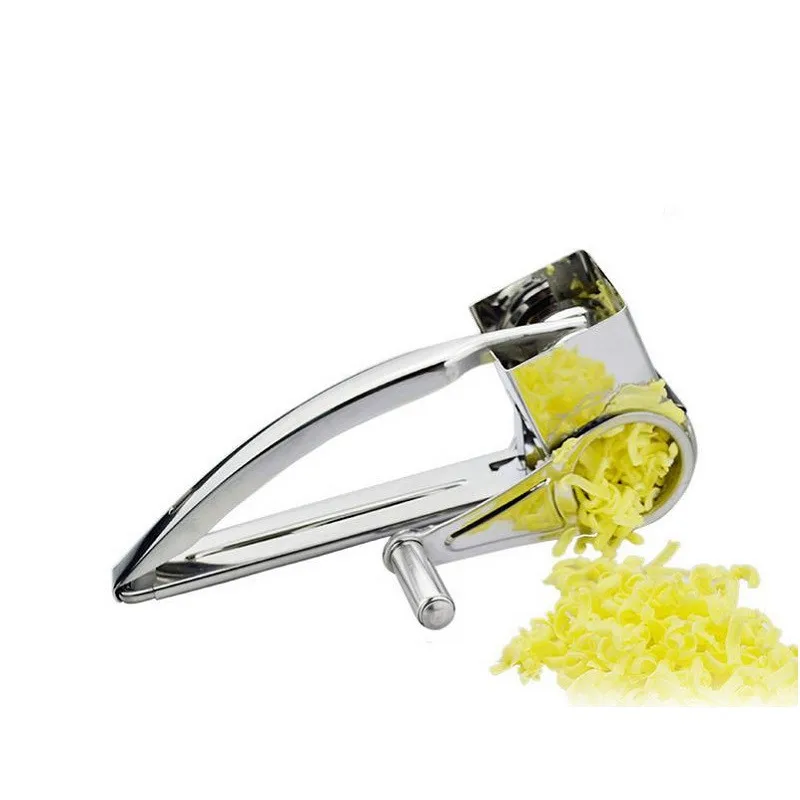 

Cheese Shredder Rotary Grater Stainless Steel Slicers Garlic Grinder Potato Carrot Kitchen Tools Creative multi-function planer