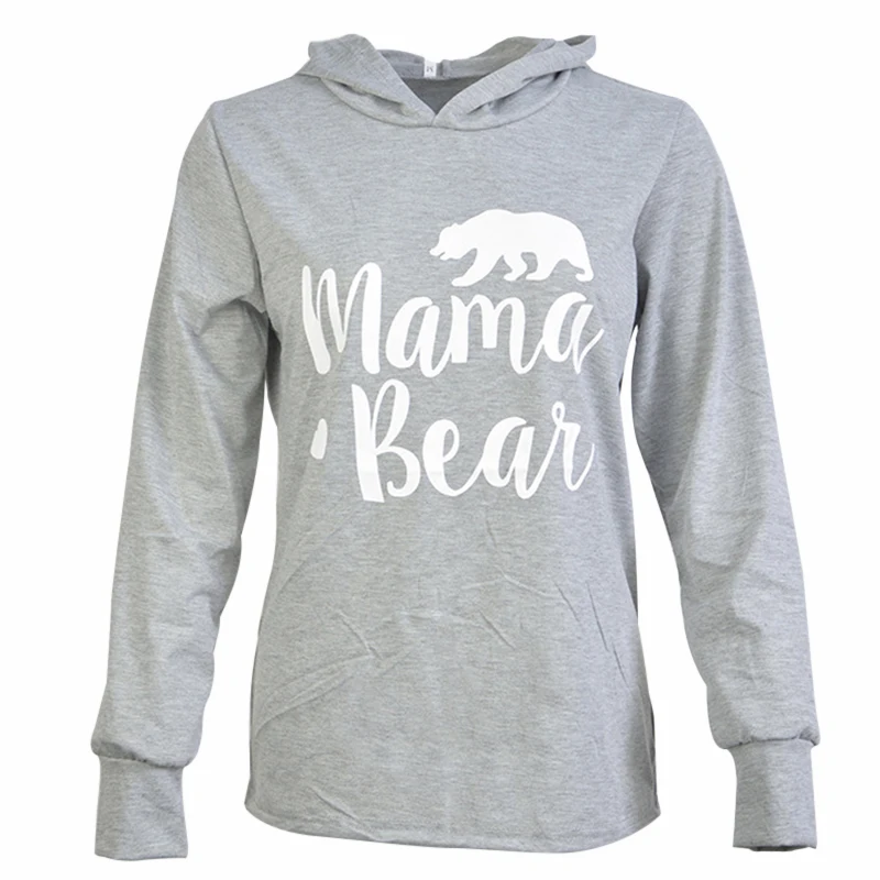 Autumn Hoodies Women Sweatshirts Long Sleeve harajuku Pullovers Hoodie MAMA Heart BEAR Printed Female Long Sleeve Hoodie Autumn Hoodies Women Sweatshirts Long Sleeve harajuku Pullovers Hoodie MAMA Heart BEAR Printed Female Long Sleeve Hoodie