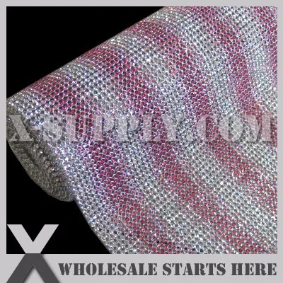 crystal pink rose silver-1
