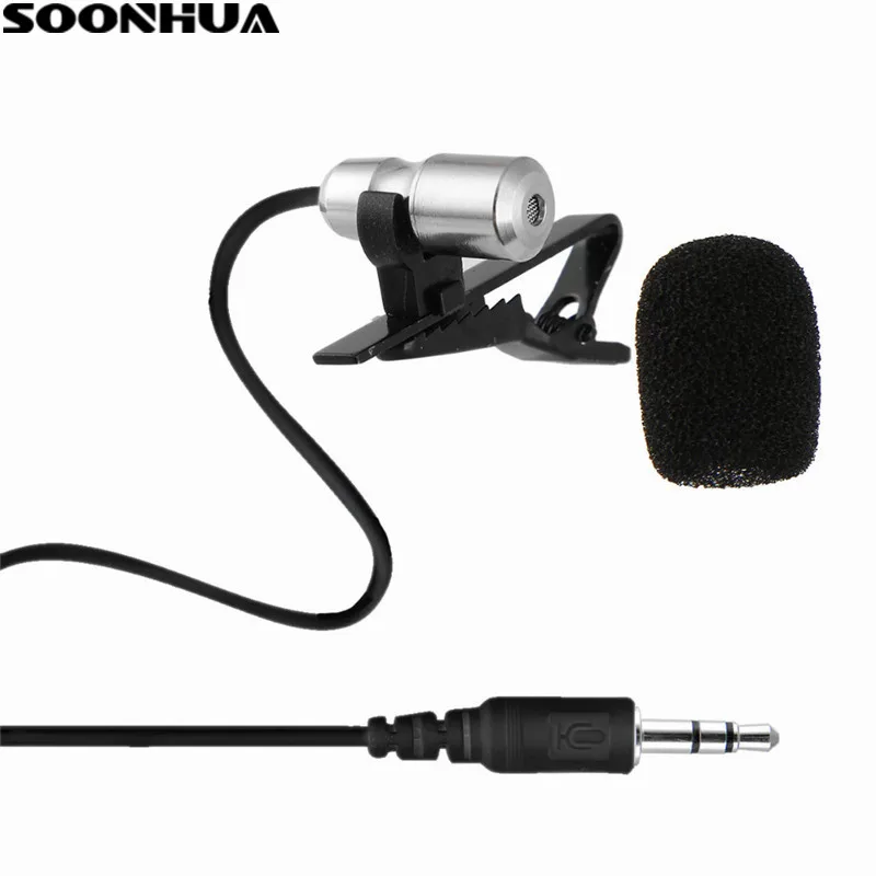 Mini Small Size Lavalier Lapel Tie Clip on Condenser Studio Microphone