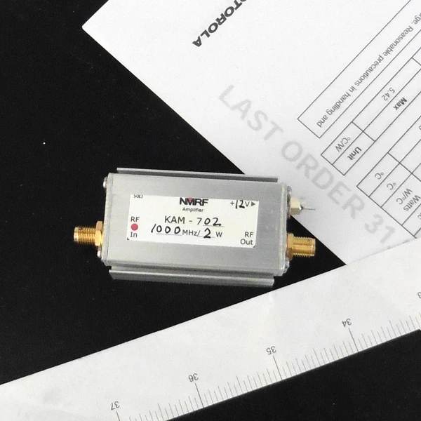 Бесплатная доставка Φ 800 ~ 1000 МГц усилитель мощности UHF широкополосный 2 Вт|Датчик