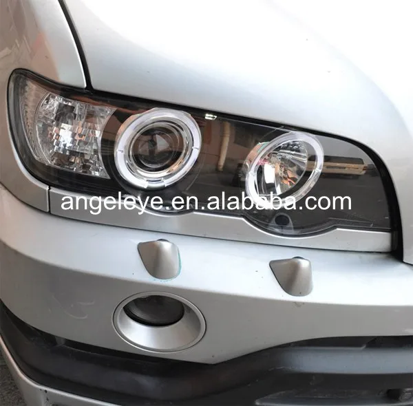1999 2003 год для BMW X5 E53 светодиодный няя фара светодиодные глаза ангела|angel eyes|for bmweyes