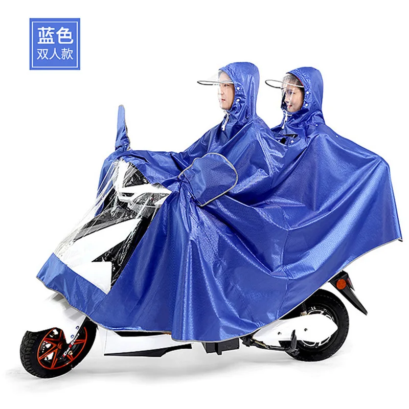 Counsel Employee Pets Couple Adult Rain Poncho Two People Raincoats High Quality Outdoor Suits  for Men Waterproof Rainwears for Bike|Raincoats| - AliExpress
