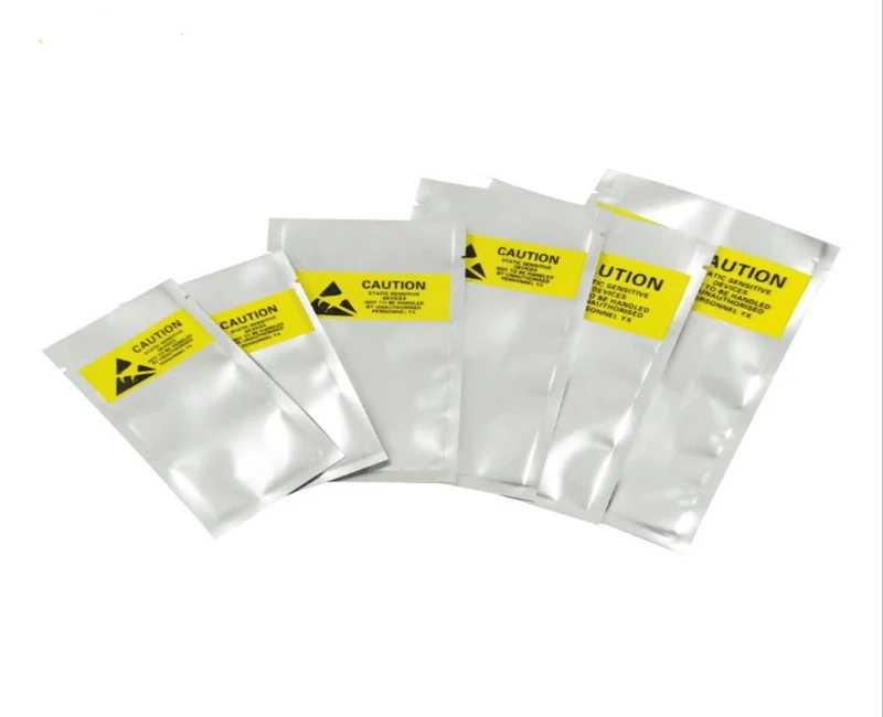 100 шт. 7*11 см водонепроницаемый антистатический пакет для хранения, Антистатическая посылка, антистатические защитные сумки, Антистатическая сумка для батарей