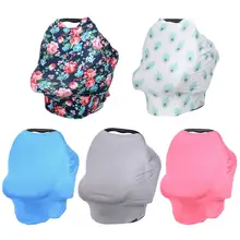

Nursing Covers Scarf Baby Car Seat Multi-Use Stretchy Scarf Breastfeeding Shopping Cart Nursing Cover Mother feeding Baby Cover