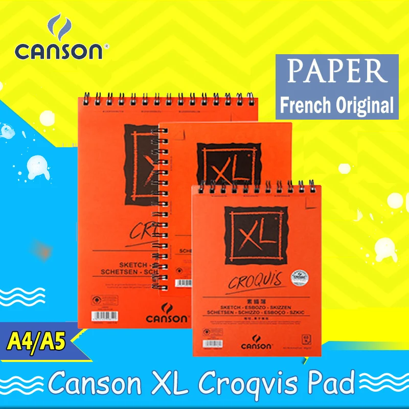 

Canson XL Series Sketch Pad Side Top Wire professional painting planner French original paper hard cover notebooks spiral a5 a4