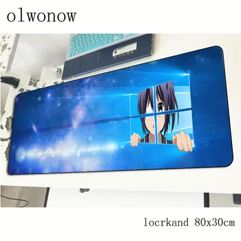 

chuunibyou demo koi ga shitai mousepad gamer 800x300x3mm gaming mouse pad Boy Gift notebook accessories padmouse ergonomic mat