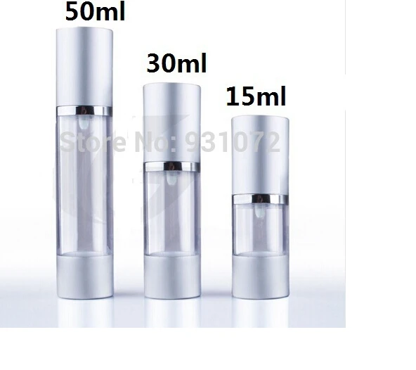 Безвоздушная бутылка 30 мл или пластиковая для лосьона с безвоздушным насосом