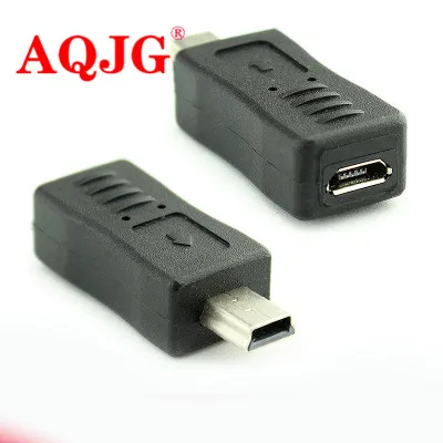 

V3 to V8 Convert Adapter Mini USB Turn to Micro USB Female Small T-port 5P Conversion Head