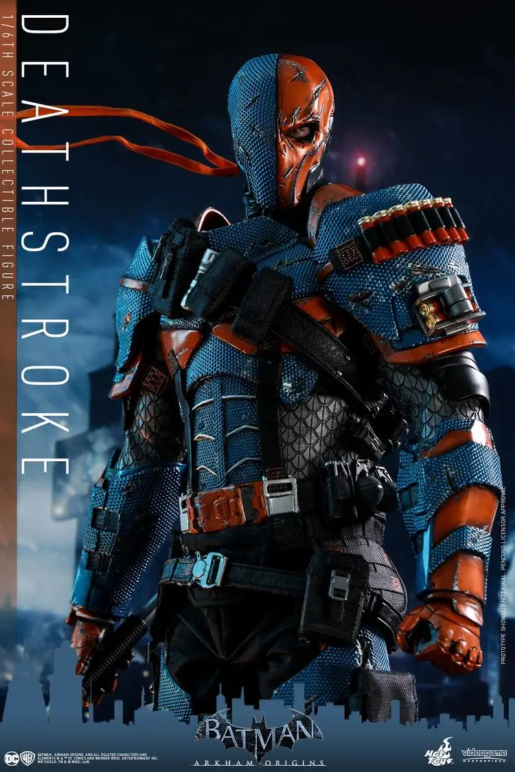 Полный набор 1/6 масштаб Бэтмен: Arkham Origins Deathstroke VGM30 фигурка игрушка Коллекционная фигурка кукла игрушки подарок с коробкой