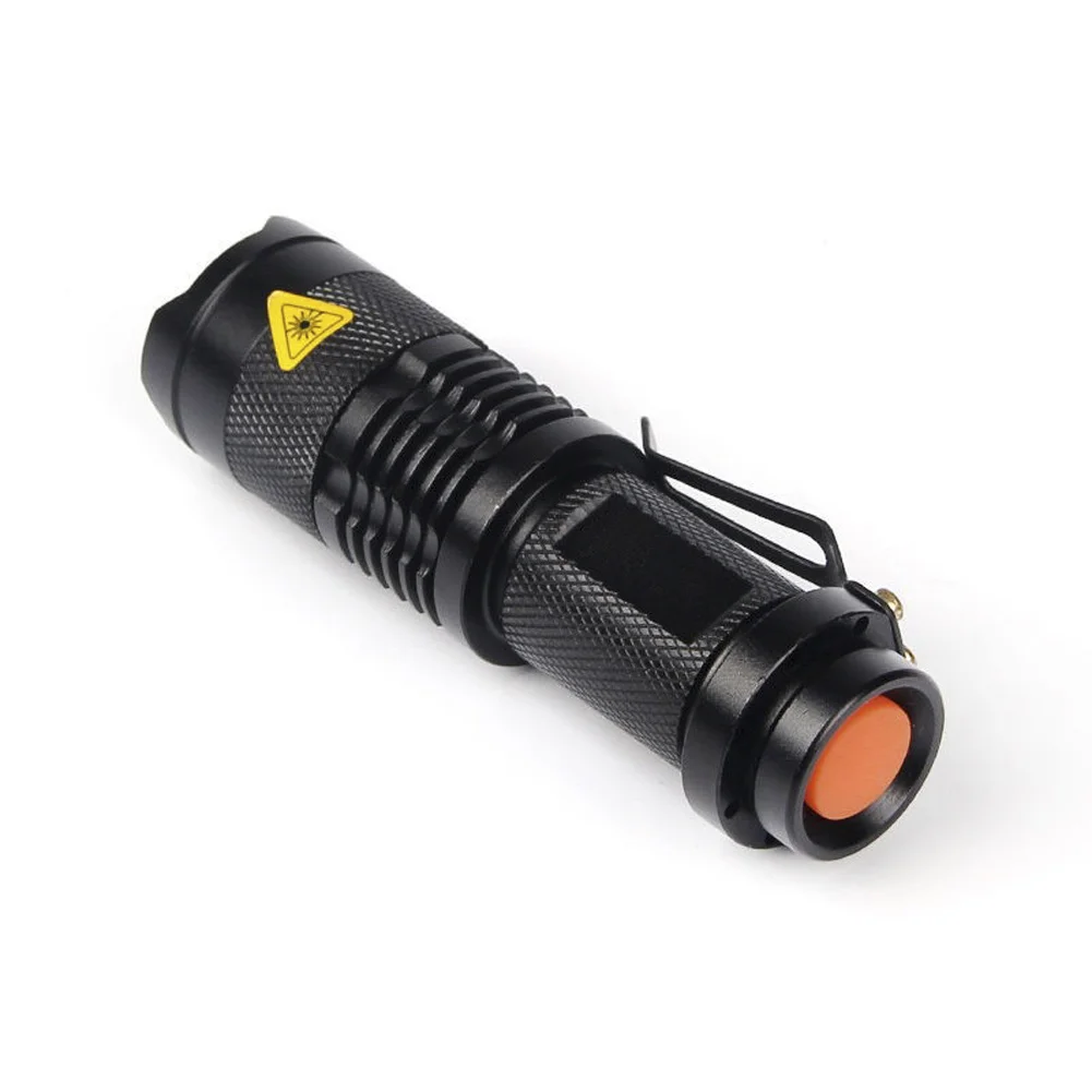 Coquimbo, 3 режима, портативный Q5 светодиодный УФ-светильник, ультрафиолетовый светильник, используется батарея AA 14500 для проверки маркеров, обнаружения наличных денег, SK68