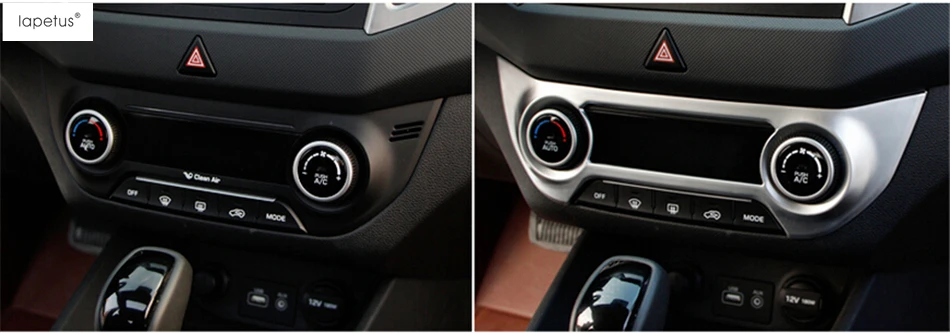 

Accessories For Hyundai Creta IX25 2015 2016 2017 Air Conditioning Control Switch Panel Adjust Decoration Molding Cover Kit Trim