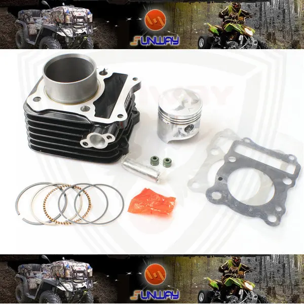 

2014 Motorcycle Cylinder 57MM Kit for GS125 GN125 Engine Free Shipping!