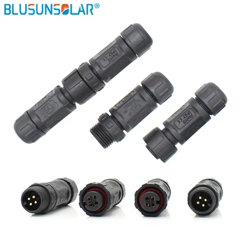 

approved 50 Pair M12 IP67 field assembly Male connector female pin 2pin,3pin,4pins waterproof connector in Wire connectors