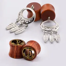 2pair Ear Skins Expansions for Lover Sweety Fashion Ear Tunnels Plugs Flesh Earring Studs Body Piercing Jewelry