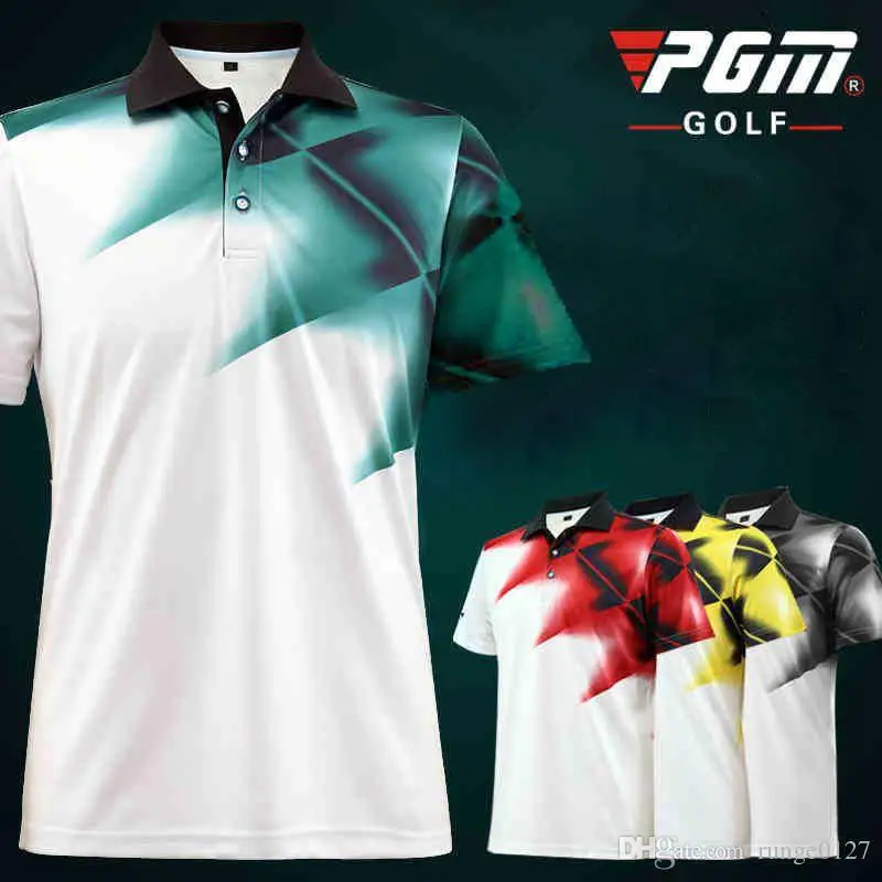 PGM 2017 women golf Sportswear summer lady breathable Golf T-Shirts women's short-sleeved elastic Quick dry Golf polo Shirts