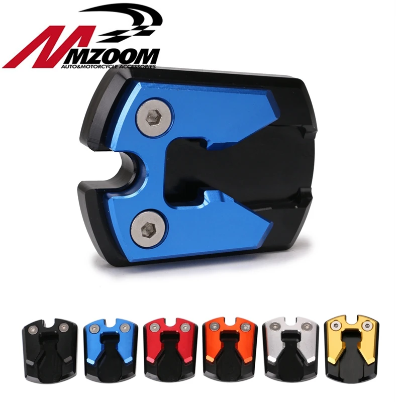 

Motorcycle Flat Foot Side Stand Extension Pad Plate Fit For YAMAHA NMAX155 NMAX