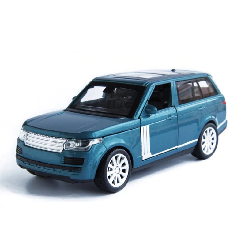 Модель автомобиля из сплава 1/32 в масштабе, литые под давлением игрушки, металлический авто мигающий светильник и звуковая функция, игрушечные машинки для мальчика Oyuncak - Цвет: Blue