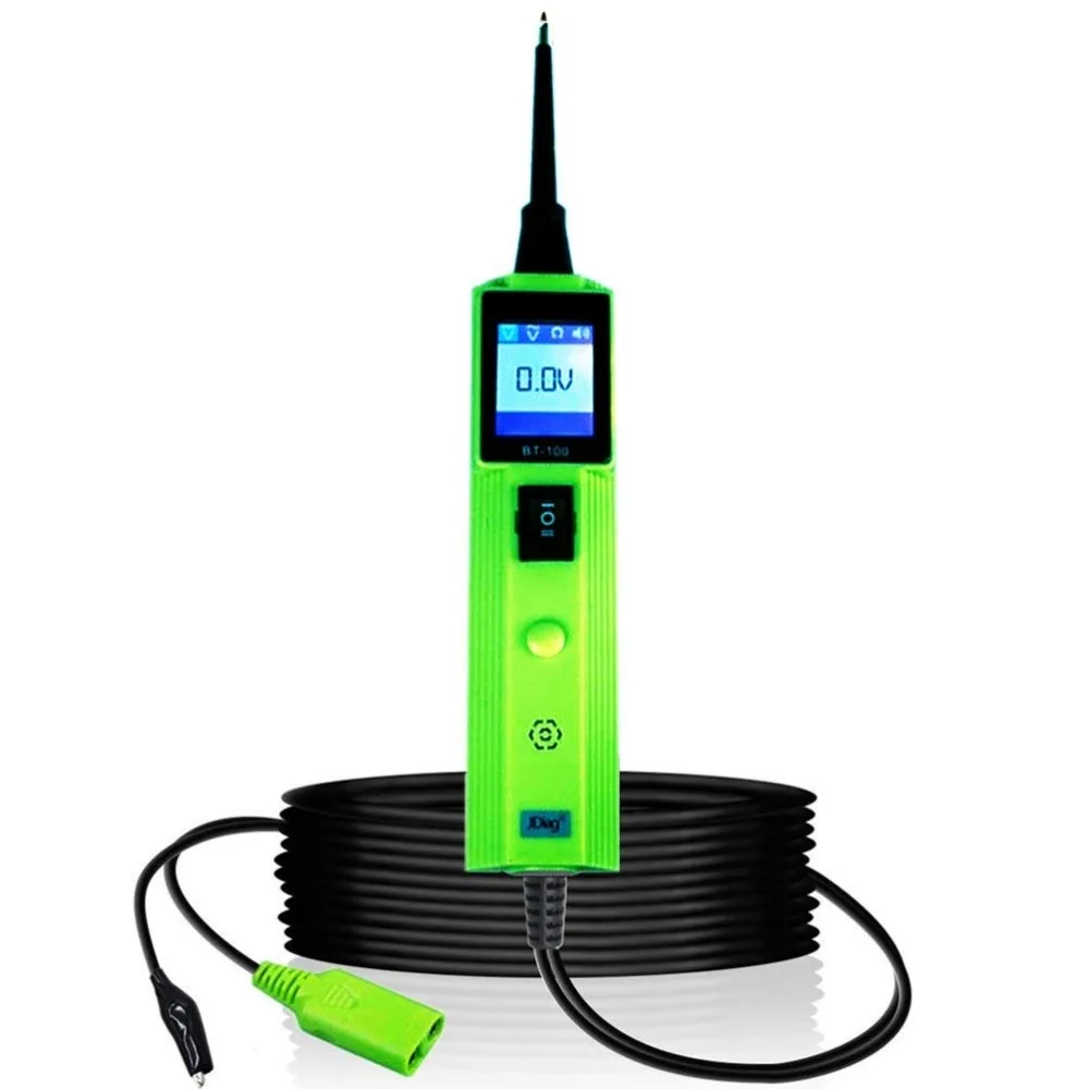 

JDiag BT-100 Vehicle Electrical Circuit Tester With 10m Extension Cable Test Short Circuit, Leakage,Voltage Range 9-70V
