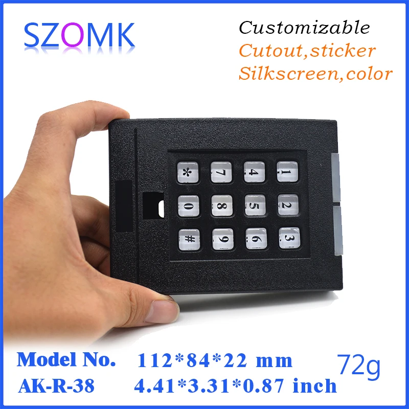 

10 pieces a lot outdoor box for alarm system 112*84*22MM 4.4*3.3*0.87 inch circuit box for enclosures