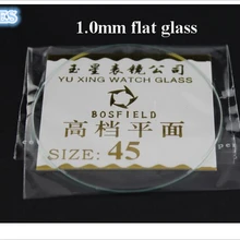 Самые низкие цены! 1,0 мм толщиной от 16~ 45 мм плоское круглое минеральное стекло для ремонта часов