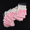 50 Pcs 7*10cm/7*7cm  Cute Pink Bow Design Cake Gift Packages OPP Bags Plastic Candy Cookies Biscuits Bags Wedding Party Supplies ► Photo 1/6
