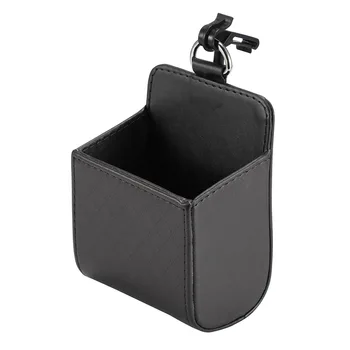 

Car Outlet Vent Seat Back Tidy Storage Box Coin Bag Case Pocket Organizer Hanging Holder Pouch PU Leather Automobile Accessories