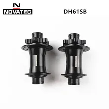 Novatec DH41SB DH61SB 20 мм mtb Горный Дорожный велосипед DH диск ПЕРЕДНЯЯ СТУПИЦА 32/36 отверстия черный красный 110 мм