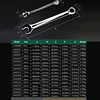 LAOA 8-27mm Open End Ratchet Wrench Combination Ratchet Socket Spanner Universal Key Bicycle Car Repair Hand Tool ► Photo 2/6