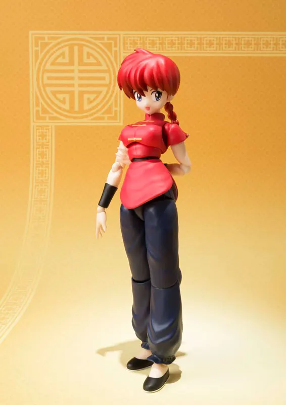 PrettyAngel-подлинный Bandai S.H. Figuarts-Ranma Saotome(девушка) Ranma 1/2 фигурка