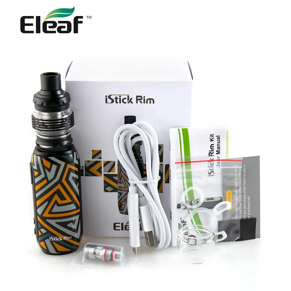 Оригинальный комплект Eleaf iStick Rim 80 Вт с атомайзером MELO 5 4 мл/2 мл + Встроенный